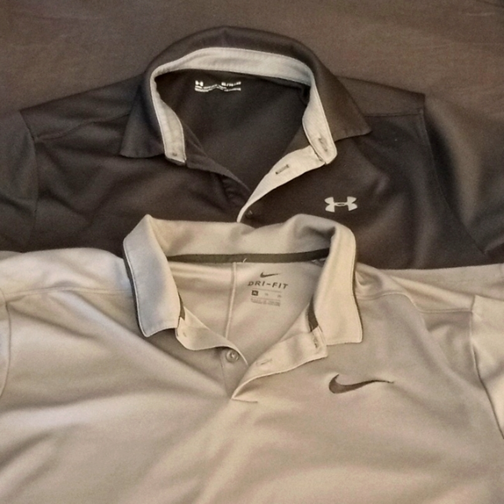 Lot of polo shirts